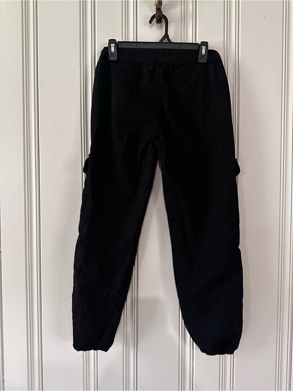 No Boundaries Black Elastic Waist Casual Pants with drawstring adjustable strap
